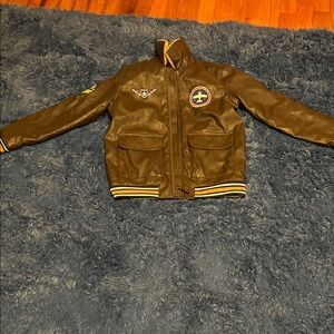 Gymboree  Bomber Jacket with Patches